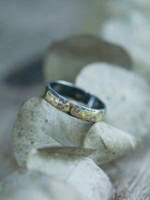 Black Gold Wedding Ring (Pre-order)