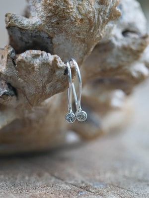 Long Borneo Diamond Earrings