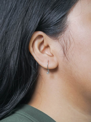 Long Borneo Diamond Earrings