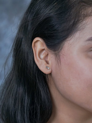 Labradorite and Moonstone Earrings - Gardens of the Sun | Ethical Jewelry