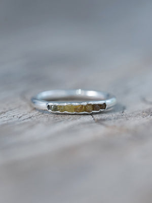 Mali Garnet Ring with Hidden Gems - Gardens of the Sun | Ethical Jewelry