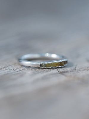 Mali Garnet Ring with Hidden Gems - Gardens of the Sun | Ethical Jewelry