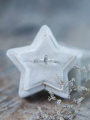Marble Diamond Slice Ring in Silver - Gardens of the Sun | Ethical Jewelry