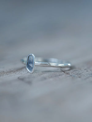 Marble Diamond Slice Ring in Silver - Gardens of the Sun | Ethical Jewelry