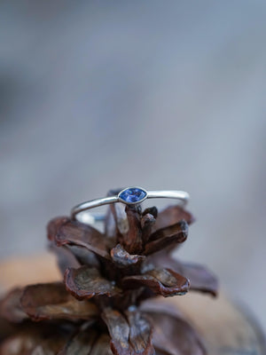 Marquise Montana Sapphire Ring - Gardens of the Sun | Ethical Jewelry