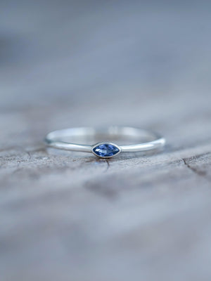Marquise Montana Sapphire Ring - Gardens of the Sun | Ethical Jewelry