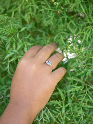 Silver Engagement Ring - Gardens of the Sun | Ethical Jewelry