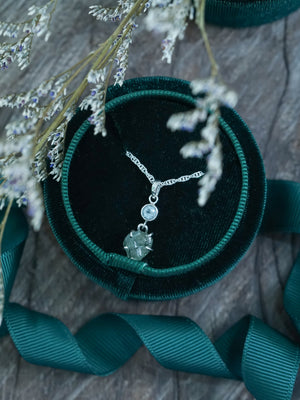 Montana Sapphire and Aquamarine Necklace - Gardens of the Sun | Ethical Jewelry