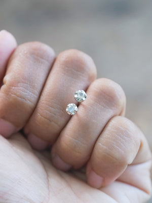 Moonstone Flower Earrings