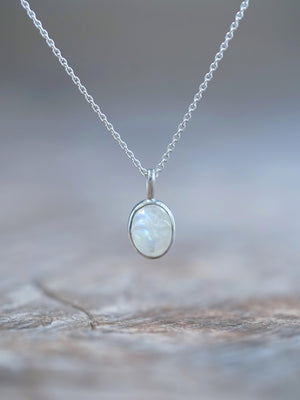 Moonstone Smile Necklace - Gardens of the Sun | Ethical Jewelry