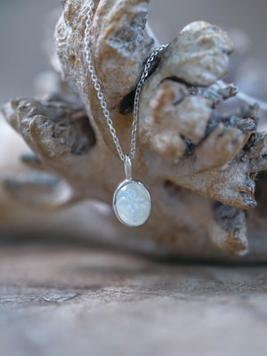 Moonstone Smile Necklace - Gardens of the Sun | Ethical Jewelry