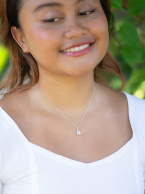 Moonstone Smile Necklace - Gardens of the Sun | Ethical Jewelry