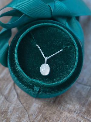 Moonstone Smile Necklace - Gardens of the Sun | Ethical Jewelry