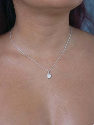 Moonstone Smile Necklace - Gardens of the Sun | Ethical Jewelry