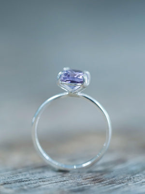 Oval Amethyst Ring - Gardens of the Sun | Ethical Jewelry