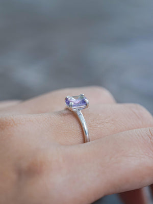 Oval Amethyst Ring - Gardens of the Sun | Ethical Jewelry