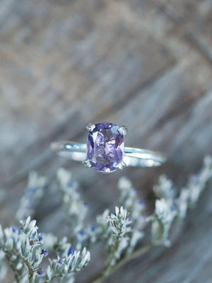 Oval Amethyst Ring - Gardens of the Sun | Ethical Jewelry