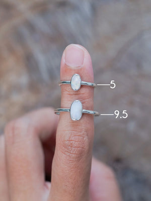Oval Opal Ring