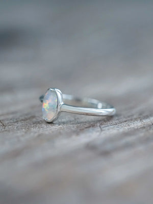 Oval Opal Ring