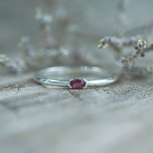 Oval Ruby Ring