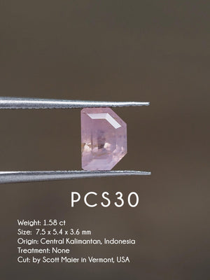 Custom Pink Sapphire Ring in Gold - Gardens of the Sun | Ethical Jewelry