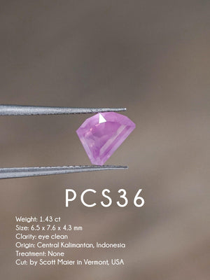 Custom Pink Sapphire Ring in Gold - Gardens of the Sun | Ethical Jewelry