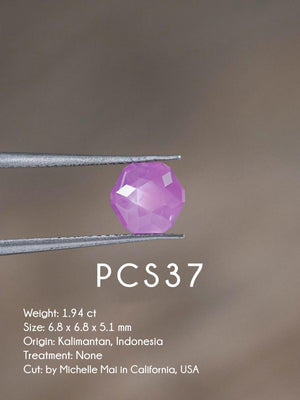 Custom Pink Sapphire Ring in Gold - Gardens of the Sun | Ethical Jewelry