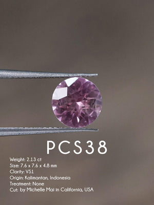 Custom Pink Sapphire Ring in Gold - Gardens of the Sun | Ethical Jewelry