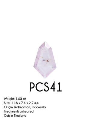 Custom Pink Sapphire Ring in Gold