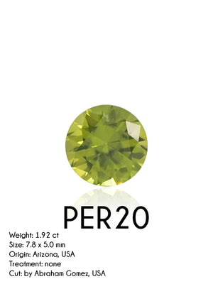 Custom Peridot Ring in Gold