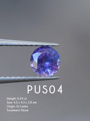 Custom Purple Sapphire Ring in Gold - Gardens of the Sun | Ethical Jewelry