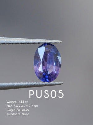 Custom Purple Sapphire Ring in Gold - Gardens of the Sun | Ethical Jewelry