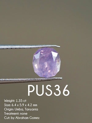 Custom Purple Sapphire Ring in Gold