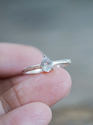 Pear Topaz Ring - Gardens of the Sun | Ethical Jewelry