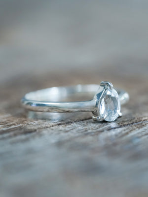 Pear Topaz Ring - Gardens of the Sun | Ethical Jewelry