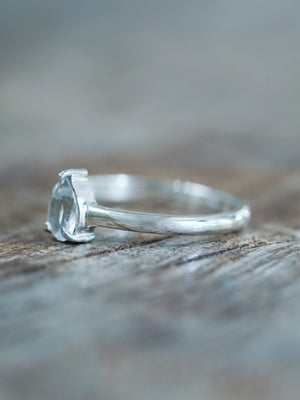 Pear Topaz Ring - Gardens of the Sun | Ethical Jewelry
