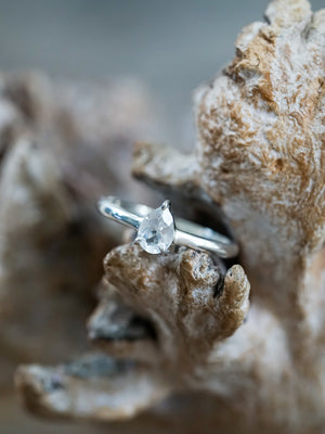 Pear Topaz Ring - Gardens of the Sun | Ethical Jewelry