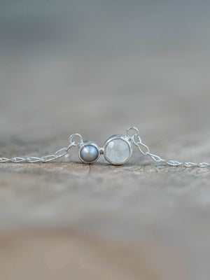 Pearl and Moonstone Necklace