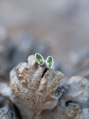 Peridot Earrings - Gardens of the Sun | Ethical Jewelry