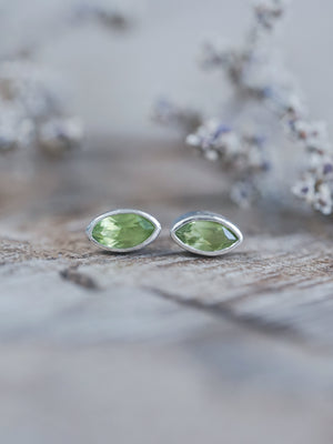 Peridot Earrings - Gardens of the Sun | Ethical Jewelry
