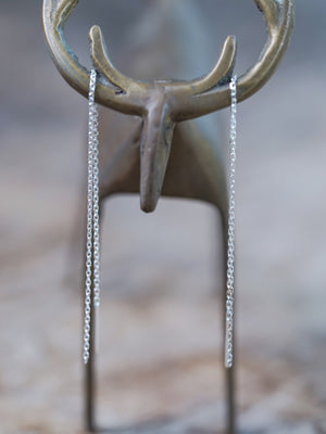 Plain Ear Threaders - Gardens of the Sun | Ethical Jewelry