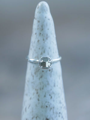 Pyrite Crystal Ring
