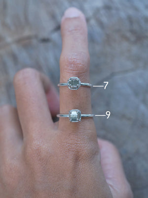 Pyrite Crystal Rings in recycled sterling silver