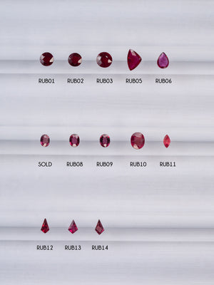 Custom Ruby Ring in Gold