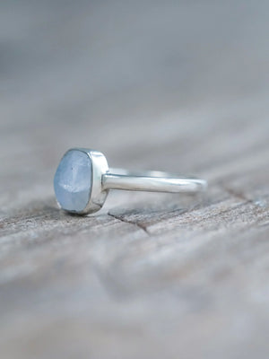 Rose Cut Moonstone Ring