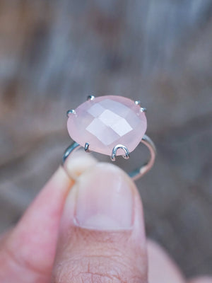 Rose Quartz Ring
