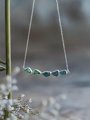 Rough Kornerupine Necklace - Gardens of the Sun | Ethical Jewelry