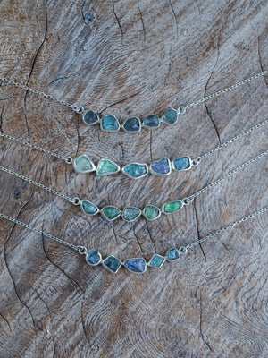 Rough Kornerupine Necklace - Gardens of the Sun | Ethical Jewelry
