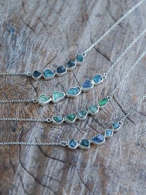 Rough Kornerupine Necklace - Gardens of the Sun | Ethical Jewelry