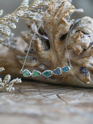 Rough Kornerupine Necklace - Gardens of the Sun | Ethical Jewelry